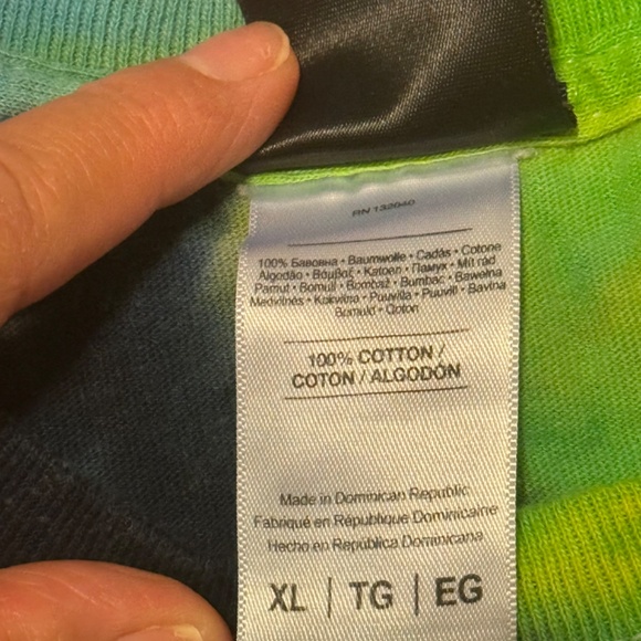 Santa Cruz Skateboards  | Women's Tie Dye T Shirt | Size XL - Picture 5 of 9